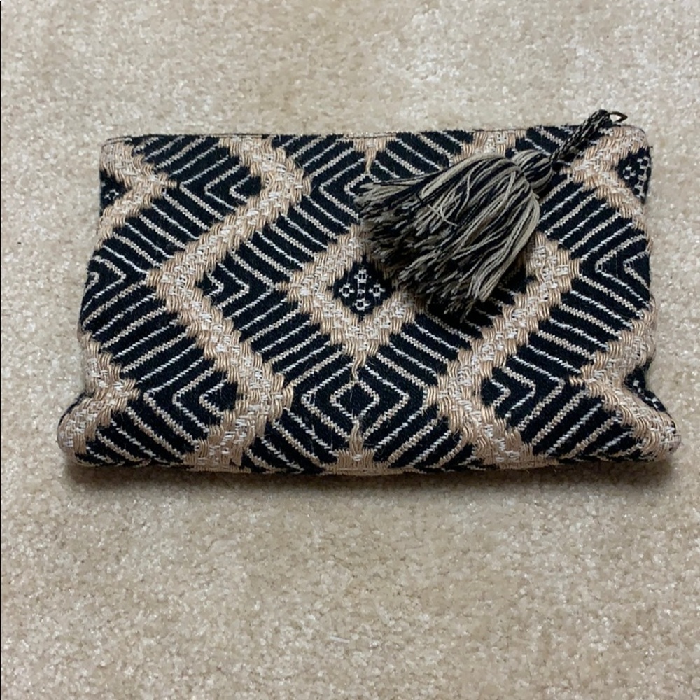 Boho woven Clutch